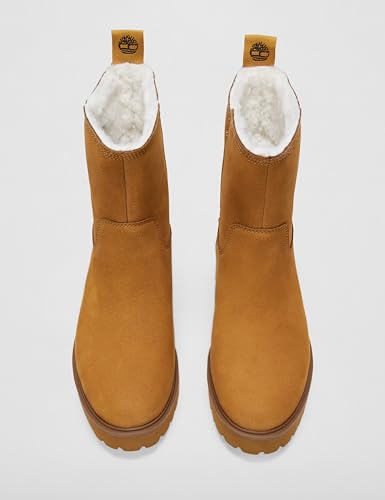 Timberland Timberland Women's Carnaby Cool Basic Warm Pull On Wr Chelsea Boot, wheat, 38 EU Weit