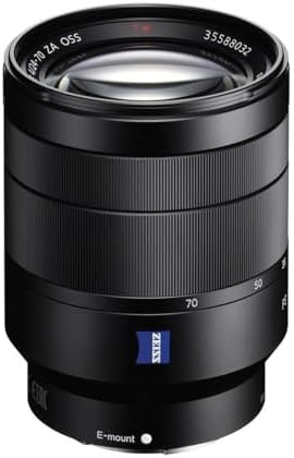 Sony SEL2470Z Vario-Tessar T FE 24-70mm F4 ZA OSS Lens (Black)