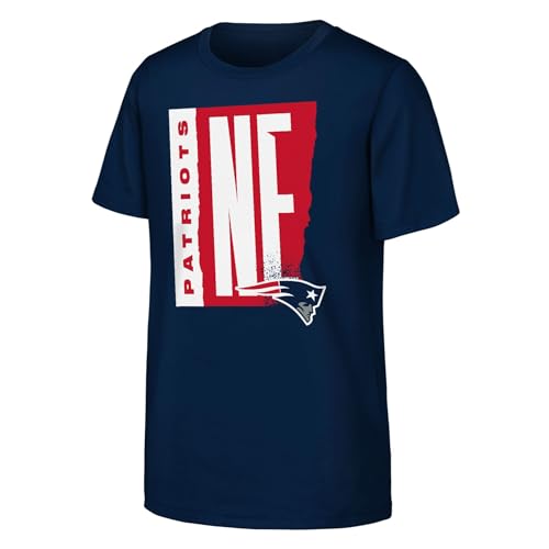 Camiseta Patriots NFL azul marino Tear It Up gráficos alta duración