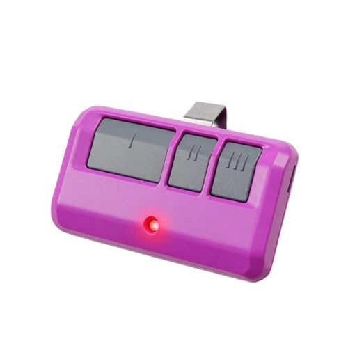 1 Replacement for LiftMaster Chamberlain Craftsman Garage Door Opener Remote, Unique Magenta Case with Visor Clip, Compatible with 893MAX 893LM 971LM 371LM 973LM Security+ 2.0