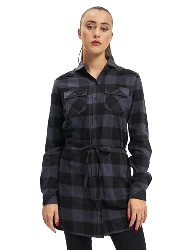 Brandit Women Lucy Longshirt Long Slee, Farbe: Black/Grey, Größe: S