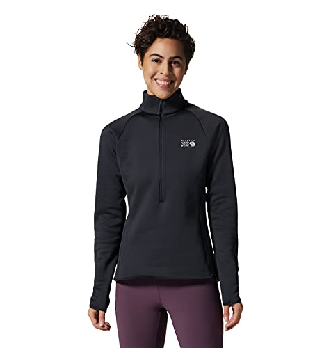 Mountain Hardwear Women's Polartec Power Stretch Pro 1/4 Zip for Climbing and Backpacking | Insulated and Moisture-Wicking