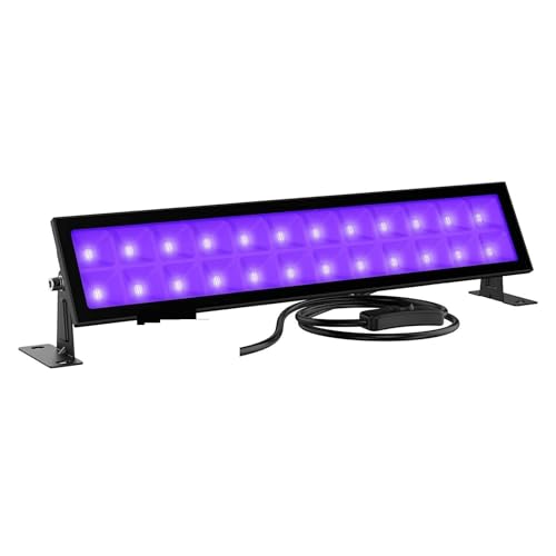 Projecteur intelligent RVB UV étanche 48W pour éclairage mural