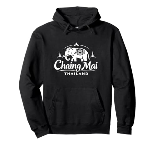 Chiang Mai Thailand Elephant Vintage Hoodie