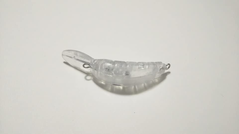 Amazon | 2g 5cm 未塗装 ニョロ系クランク 10個セット ブランク ルアー