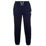 cuffs and neckline Everlast Herren Jogginghose Hose Trainingshose Mit Bündchen Marineblau XL