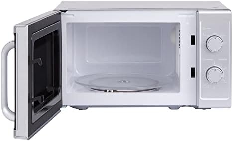Cookology Microwave, 800W Freestanding, 20 Litre Capacity, 25cm Turntable (Silver)