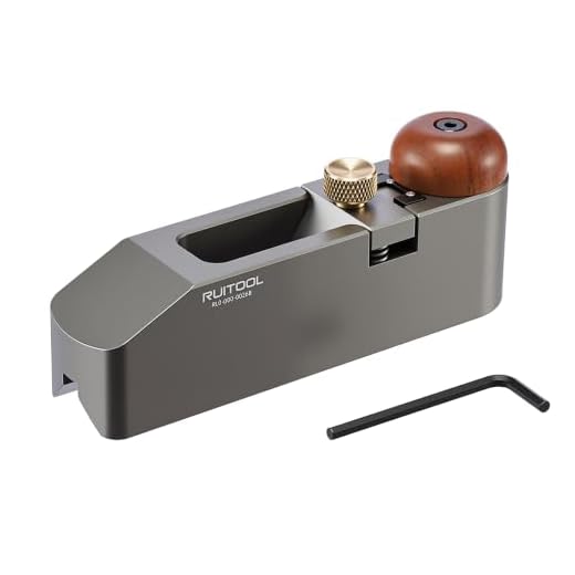 RUITOOL Chamfer Plane, Edge Corner Plane with Integrated V-Guide