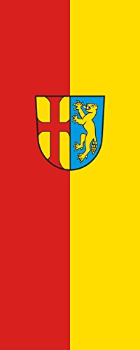 Drapeau Attenweiler format portrait de 300x120cm pour mât - 2