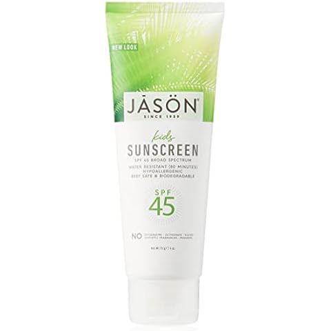 8Jason Natural Cosmetics SPF45 Kids Sunblock, 113 g (Pack of 1) Cover
