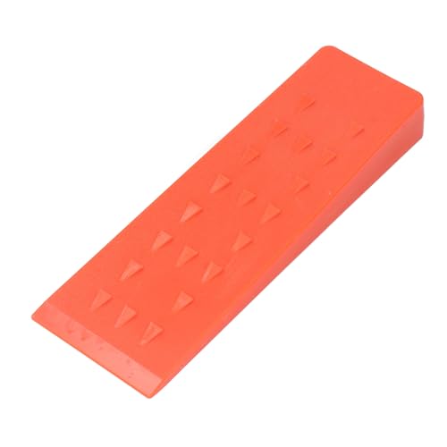 Plyisty Cale D'abattage d'arbre, Cale de Bûche en Plastique ABS, Cales de Tronçonneuse 6 Pouces pour Fendre Les Outils de Bûche, Facile à Installer et à Retirer, Idéale pour Les (Orange)