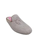 NORTEÑAS Zapatillas de estar por casa de mujer (Beige, Estándar, Sistema tallas calzado EU, Adulto, Números, mediano, 36)