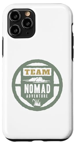 TEAM NOMAD ADVENTURE �T�[�N���G���u���� �A�E�g�h�A�T���Ɨp �X�}�z�P�[�X iPhone 11 Pro �p