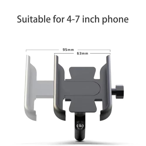Support de barre de navigation de moto pour téléphone portable de vélo - 2