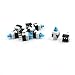 uxcell 10Pcs 6Pin Through Hole Mount SPDT Latching Tactile Switch 8x8mm