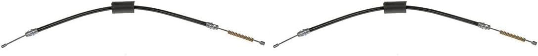 2Pcs Parking Brake Cable Rear Emergency Brake Cable E Brake Cable Left and Right for Aurora 2001-2003 for Pontiac Bonneville 2001-2005 for LeSabre 2001-2005 for Park Avenue 2001-2005