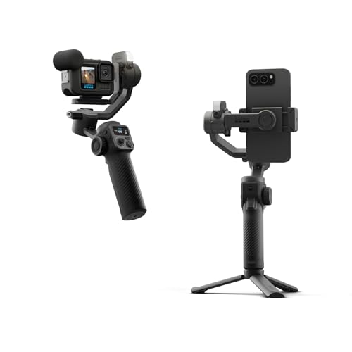 GoPro Fluid Pro AI 3-Axis Gimbal Stabilizer for GoPro Cameras and Smartphones, Subject Tracking,...