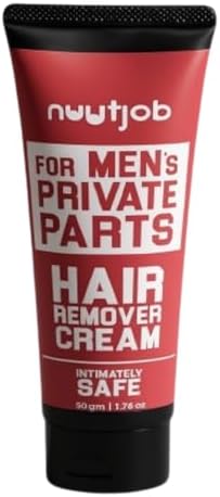 Intimate Hair Removal Cream for Men 50g | Pubic & Groin Hair Removal | Safe for private area| Dermatologist-Tested for Sensitive Skin