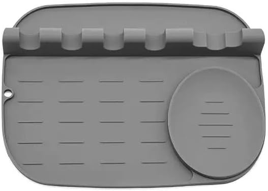 Silicone Spoon Rest - Heat Resistant Utensil Holder for Kitchen, ...