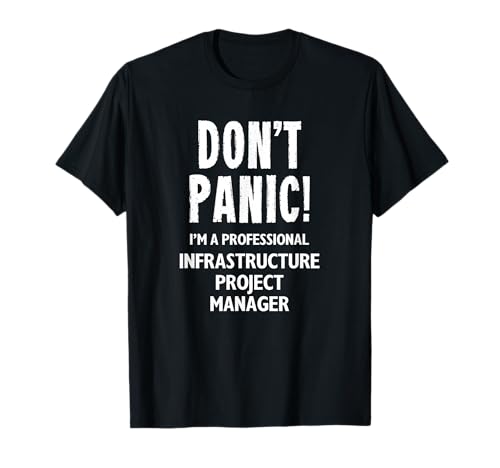 Gerente de Proyectos de Infraestructura Camiseta