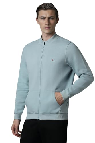 Image of Louis Philippe PolyMen's Cotton Round Neck Sweatshirt