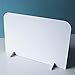 Sneeze Guard Shield，Antispray Desk Divider，Protective Isolation Shield for All School Office Restaurant/White / 60×60