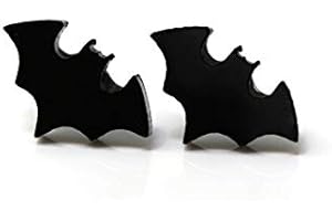 Exquisitely Crafted Bat Earrings: A Gothic Delight