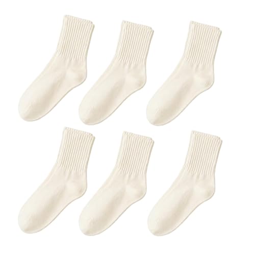 Image of 5 /6 pairs crew socks for womens, organic cotton socks women,Casual thin Socks and Breathable Crew Socks 5-9