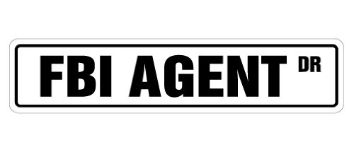 FBI Agent Street Sign New Files CIA Secret Police |