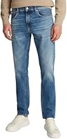 Calvin Klein Jeans Men's Slim Straight, Denim Medium, 32W x 32L