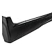 IKON MOTORSPORTS, Side Skirts Compatible with 2001-2005 Lexus IS300, Unpainted Black Side Bottom Line Extension Replacement PU Polyurethane, 2002 2003 2004