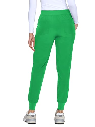 Image of COZYFIT Womens Scrub Pants - Soft Stretch Yoga Style with 5 Pockets, Slim Fit Jogger Scrubs Pants for Women