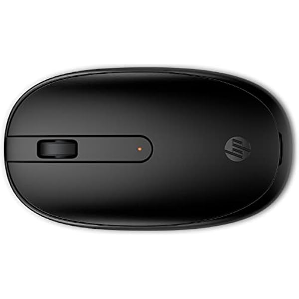 HP 240 (‎3V0G9AA) mysz bezprzewodowa (1600 dpi, 3 przyciski, kółko przewijania, USB dongle), czarna