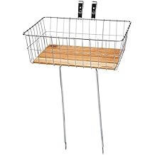Wald Front Woody Basket 139WW W139WW Silver with Hood 18x13x6`