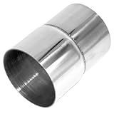 Atokrtact 2.75' ID to 3' OD Exhaust Pipe Adapter,304 Stainless Steel Exhaust Pipe Reducer,4' Overall Length (2.75 ID - 3 OD (70-76MM))