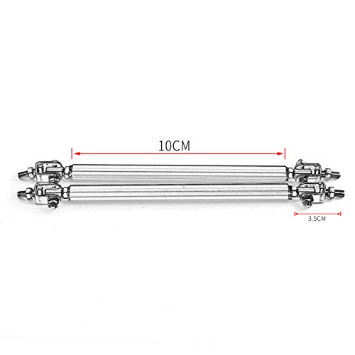Btuty 2 PCS 100-200mm Pára-choque dianteiro ajustável Bordo Divisor Barra de Suporte Barra de Suport
