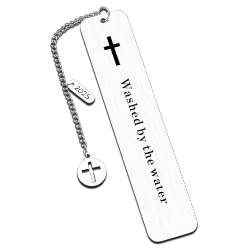 Baptism Gifts for Girl Boys Bookmark Gift for First Communion Christening Gifts for Goddaughter Godson Godchild Baby Girl Adult Baptism Gifts for Women Men Friends Catholic Gifts Religious Bookmarks