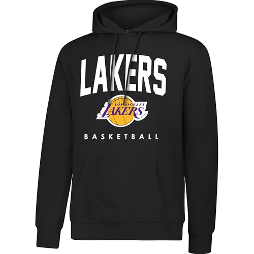 Ultra Game Men's NBA Official Super Soft Teamster Hoodie Sweatshirt, Los Angeles Lakers, Team Color, X-Large by Ultra Game - Used condition - US$13.88