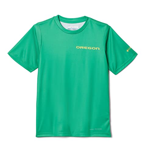Image of Columbia Kids' Collegiate Terminal Tackle Short Sleeve Shirt
