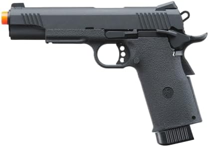 GoldenBall KJW Metal Slide KP11 CO2 Semi-Automatic Airsoft Pistol - (Black)