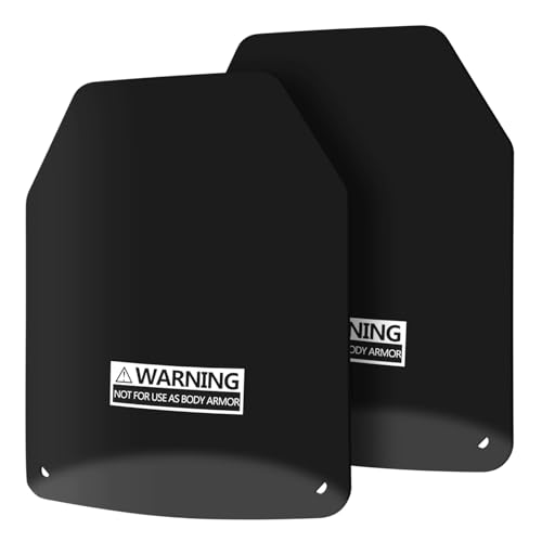 Weight Vest Plate Curved Weighted Plates for Weight Vest 5.5lb/11lb per Pairs for Running, Strength Training (Black:5.5LB(2.75LB*2))