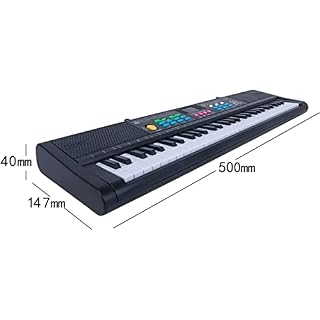 WKLIANGYUANPING Clavier de Piano 61 Touches numérique Piano Musique de Piano électrique Piano électrique… - Les Beatles, Paul McCartney, John Lennon, RIngo Starr, George Harrison WKLIANGYUANPING Clavier de Piano 61 Touches numérique Piano Musique de Piano électrique Piano électrique… – Image 2