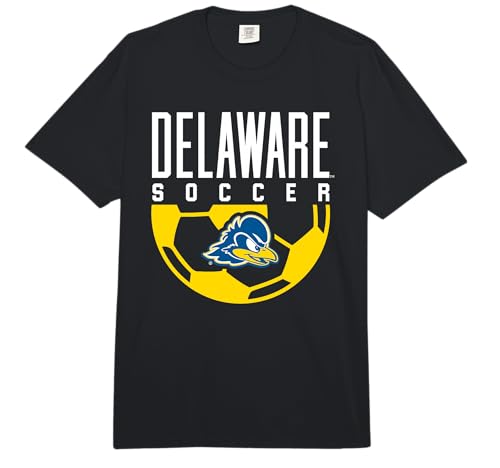 University of Delaware Blue Hens Soccer Arch Comfort Colors Adult Heavyweight T-Shirt