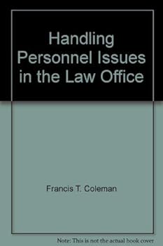 Paperback Handling Personnel Issues in the Law Office Book