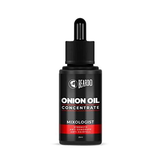 Beardo Onion Oil Concentrate for Hair Growth and Hair Fall Control (25 ml) | Made in India
