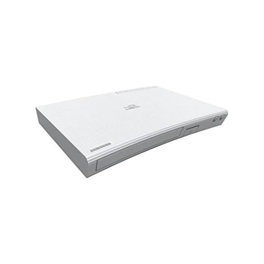 Samsung BD-J5500E 3D Blu-ray Player (Curved Design, HDMI, USB) weiß