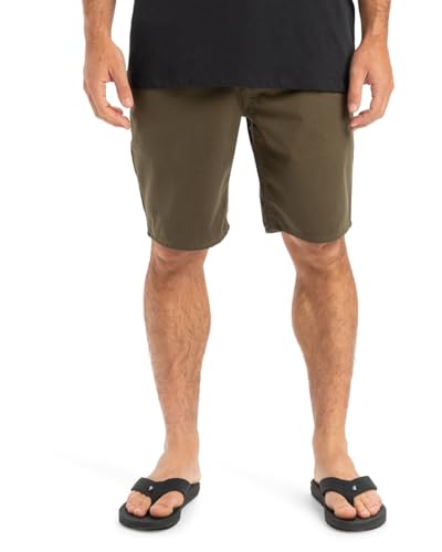 Quiksilver, Everyday Chino Light Short Pantalones Cortos, Hombres, 30, Grape Leaf