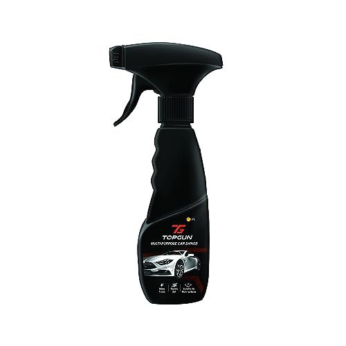 TOPGUN Multi-Purpose Car Shiner 200 ml, All-in-one Car Polish Spray, Instantly Cleans, Polishes & Protects Cars & Bikes