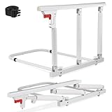 Novelfun Bettgitter für Erwachsene Ältere Senioren Faltbare Bett Haltegriffe 68 x 50 cm Länge und Breite Rausfallschutz Sicherheit Bettgeländer