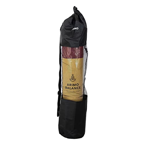ARIMO Tapete Yoga Mat Antiderrapante TPE Ecológico Biodegradável Todos Os Tipos de Yoga/Pilates 181